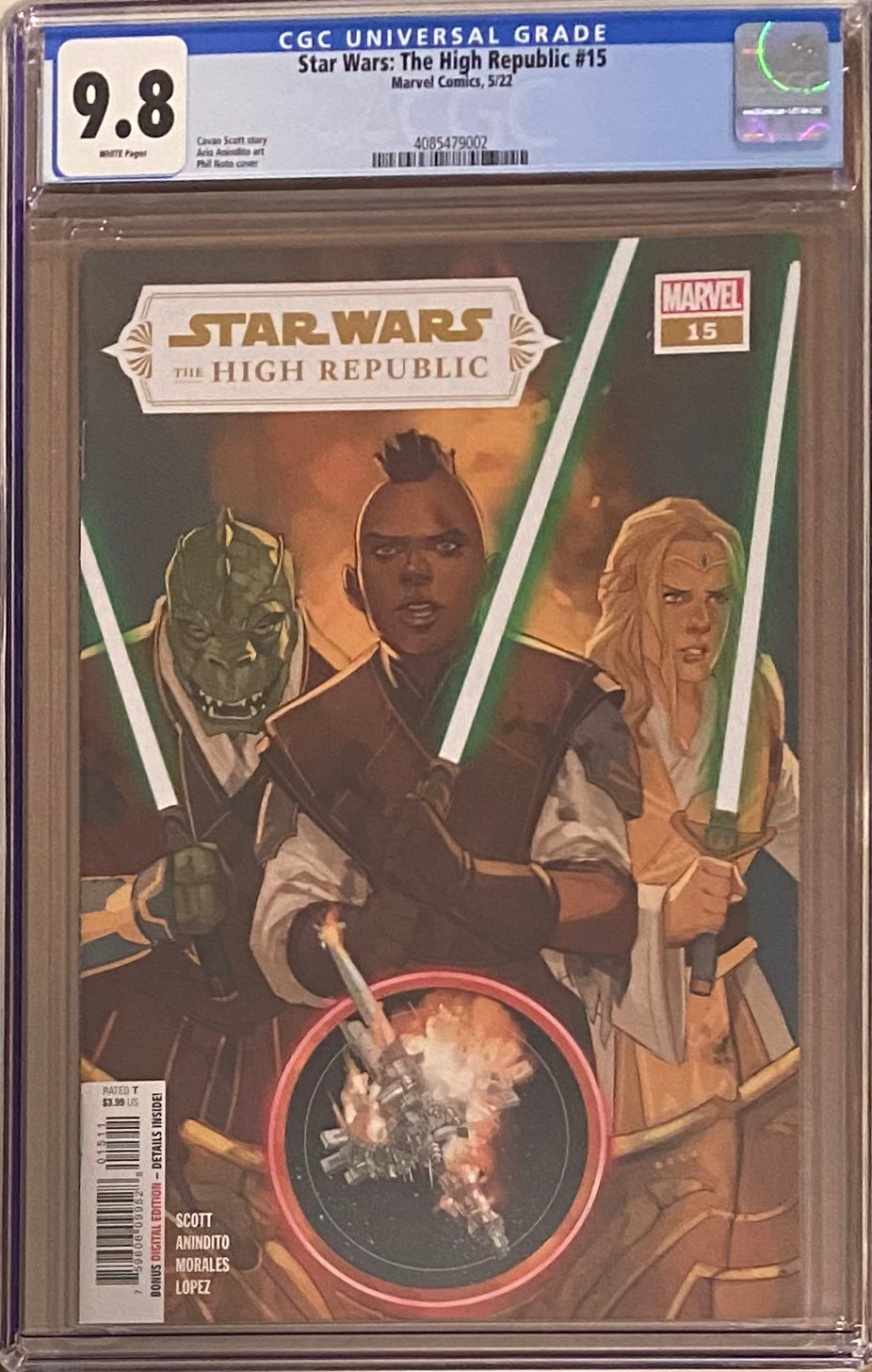 Star Wars: The High Republic #15 CGC 9.8