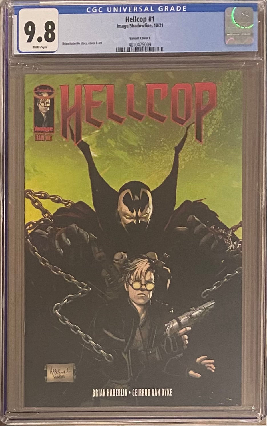 Hellcop #1 Haberlin Spawn Variant CGC 9.8