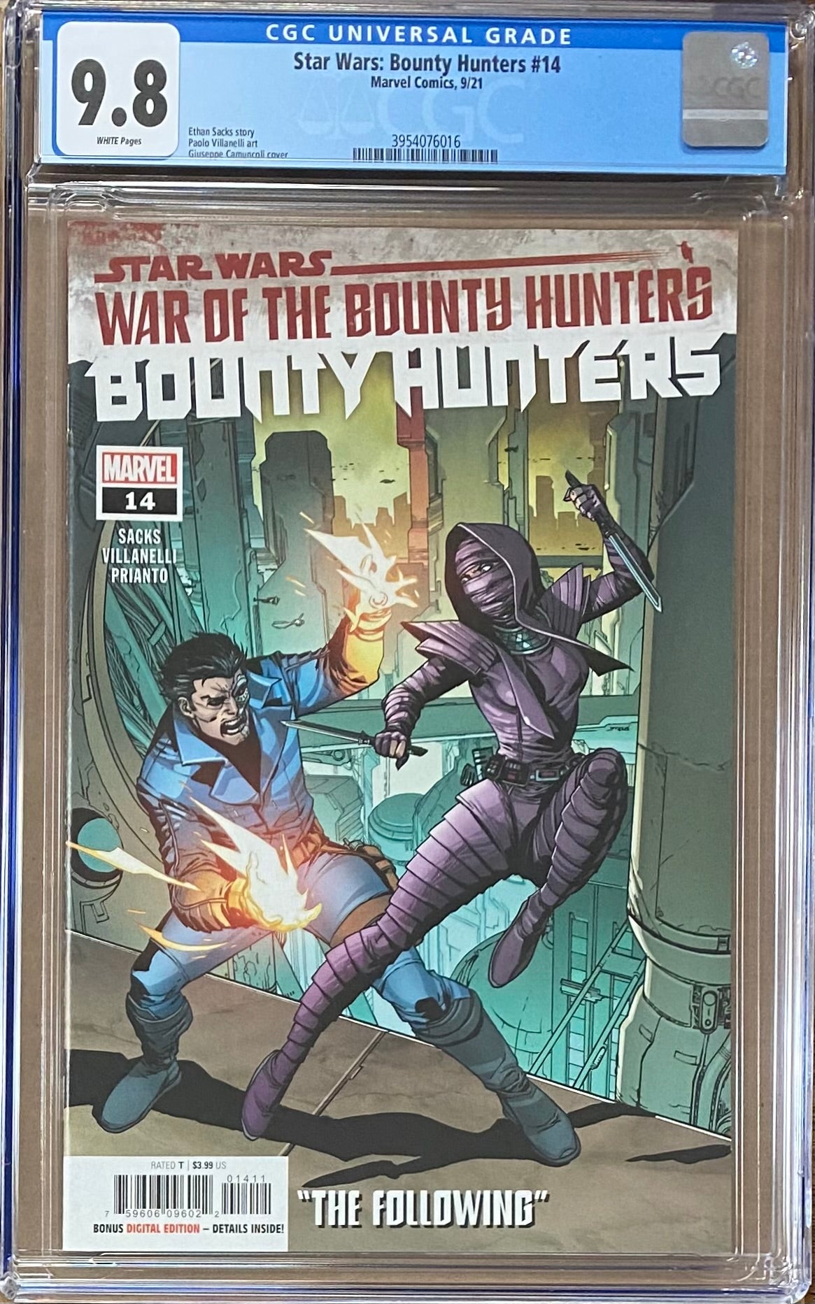 Star Wars: Bounty Hunters #14 CGC 9.8 - War of the Bounty Hunters