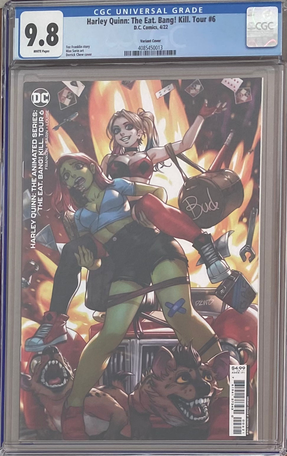 Harley Quinn: The Animated Series - The Eat, Bang! Kill Tour #6 Variant CGC 9.8