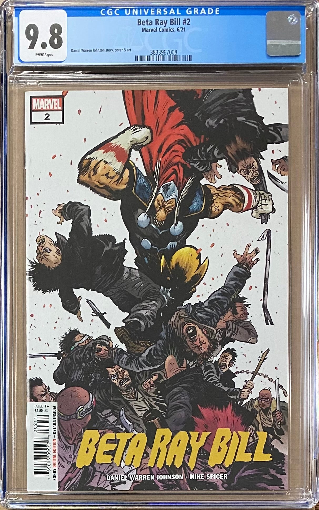 Beta Ray Bill #2 CGC 9.8