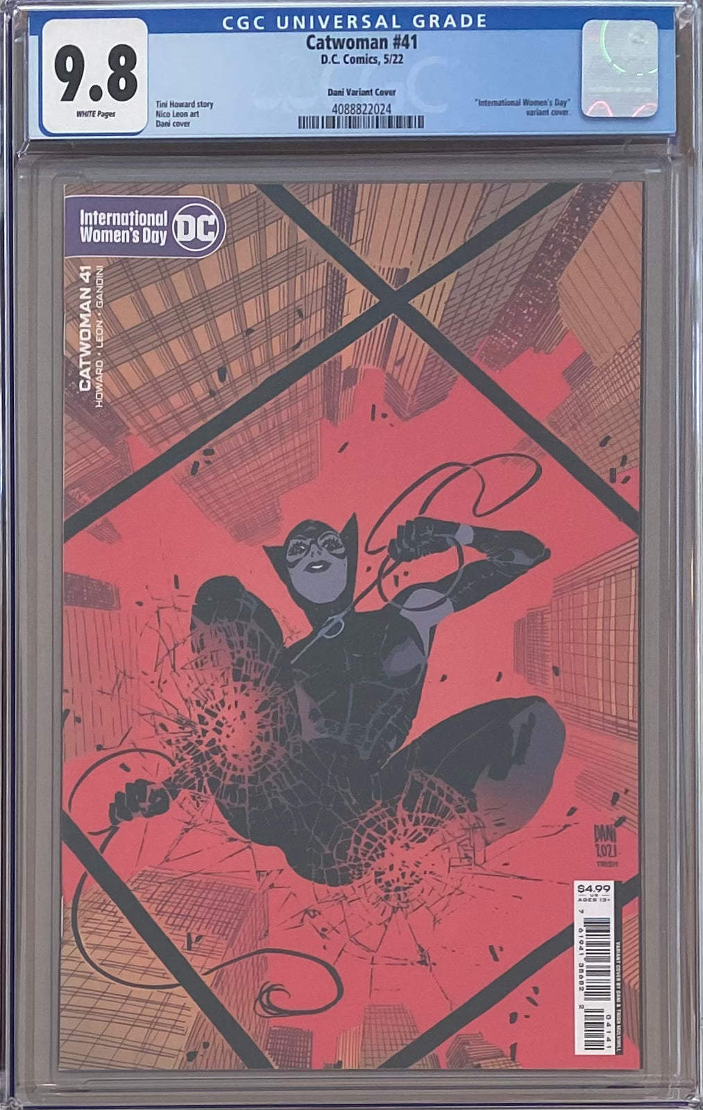 Catwoman #41 Dani Variant CGC 9.8