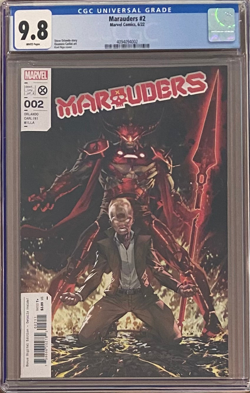 Marauders #2 CGC 9.8