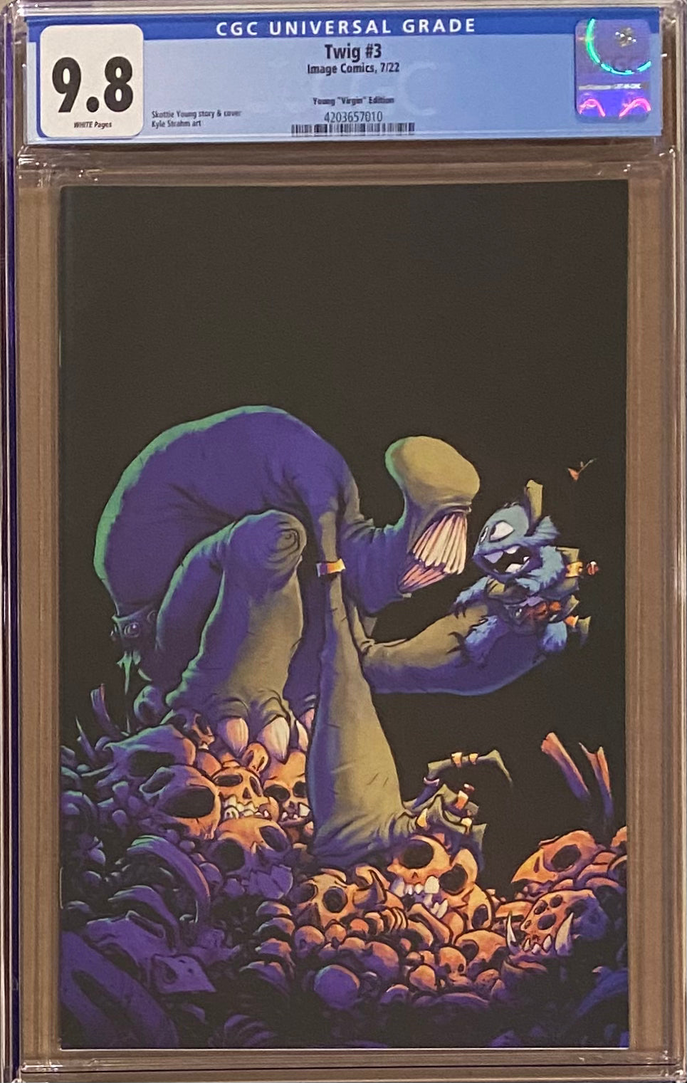 Twig #3 Young 1:50 Virgin Retailer Incentive Variant CGC 9.8