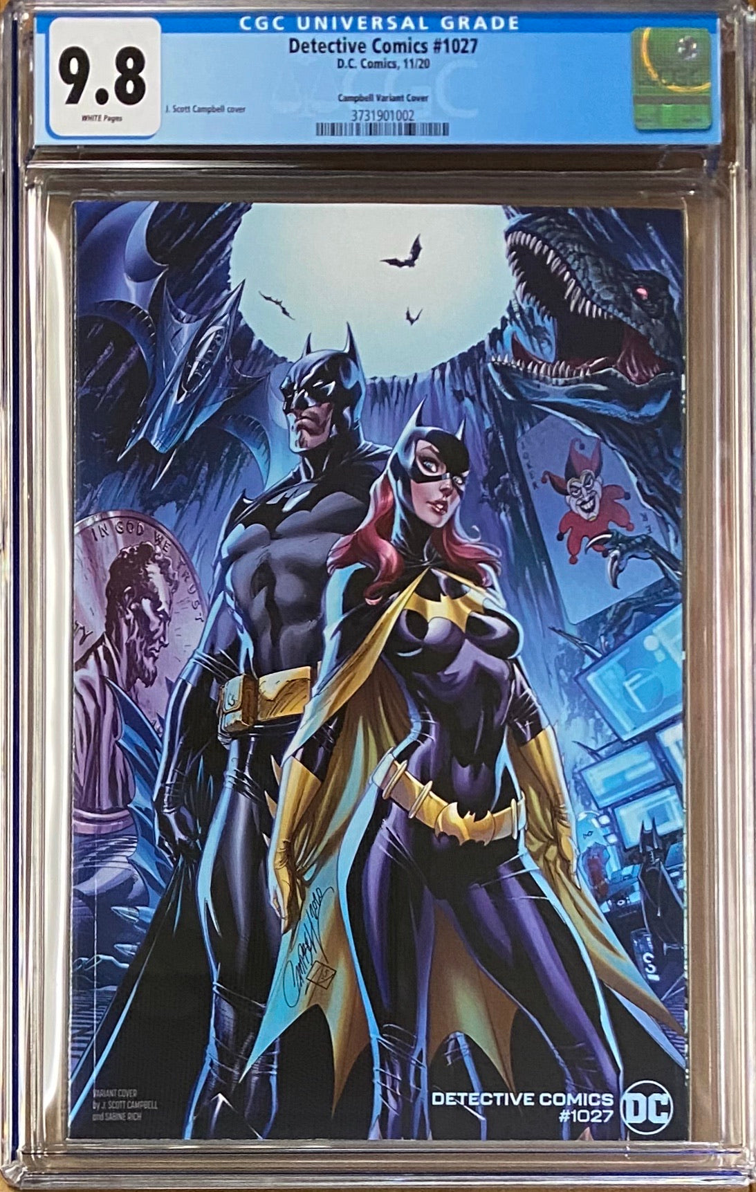 Detective Comics #1027 Campbell Variant CGC 9.8
