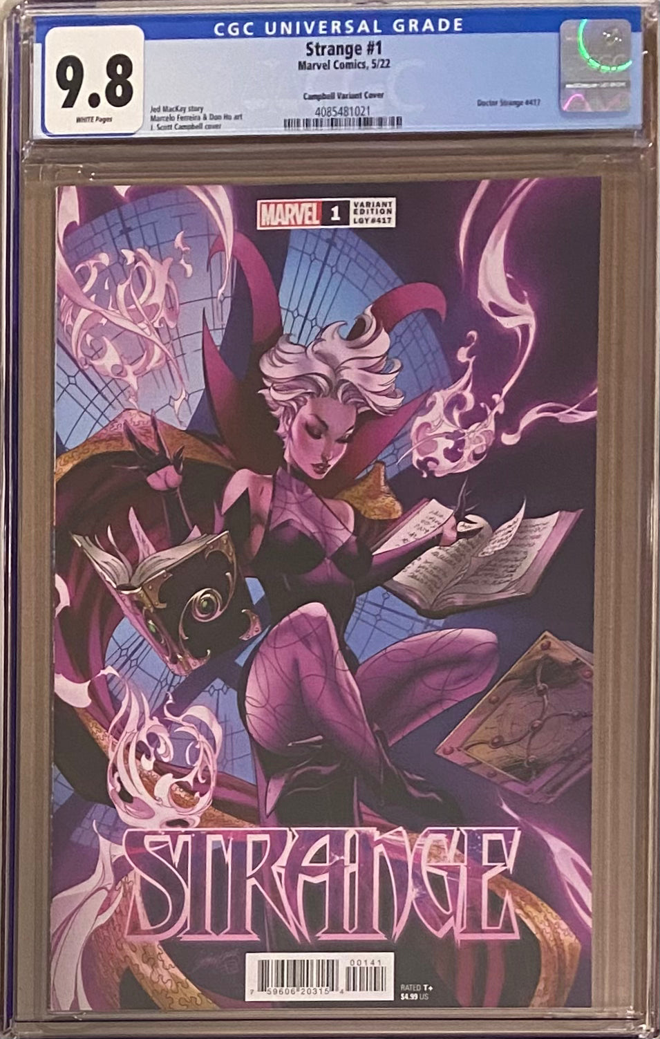 Strange #1 Campbell Variant CGC 9.8