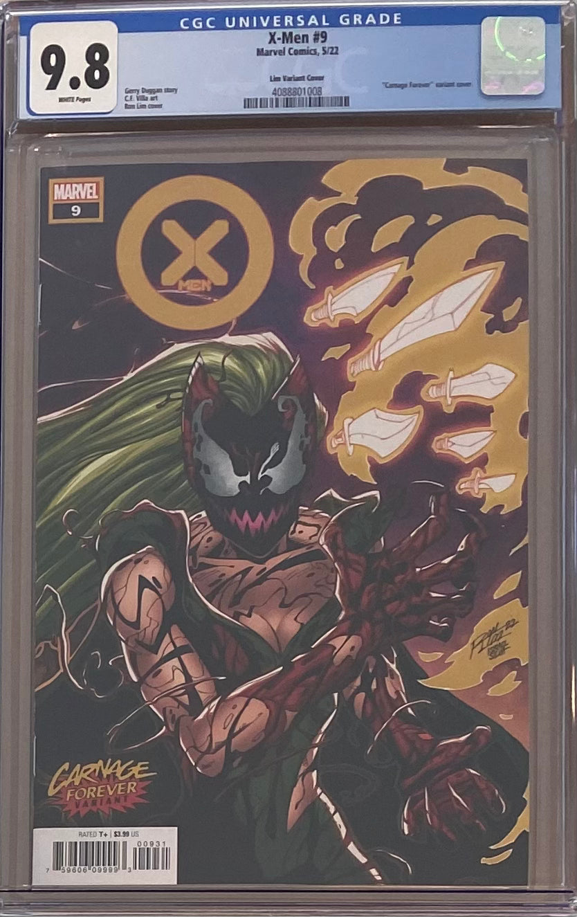 X-Men #9 Lim Carnage Forever Variant CGC 9.8