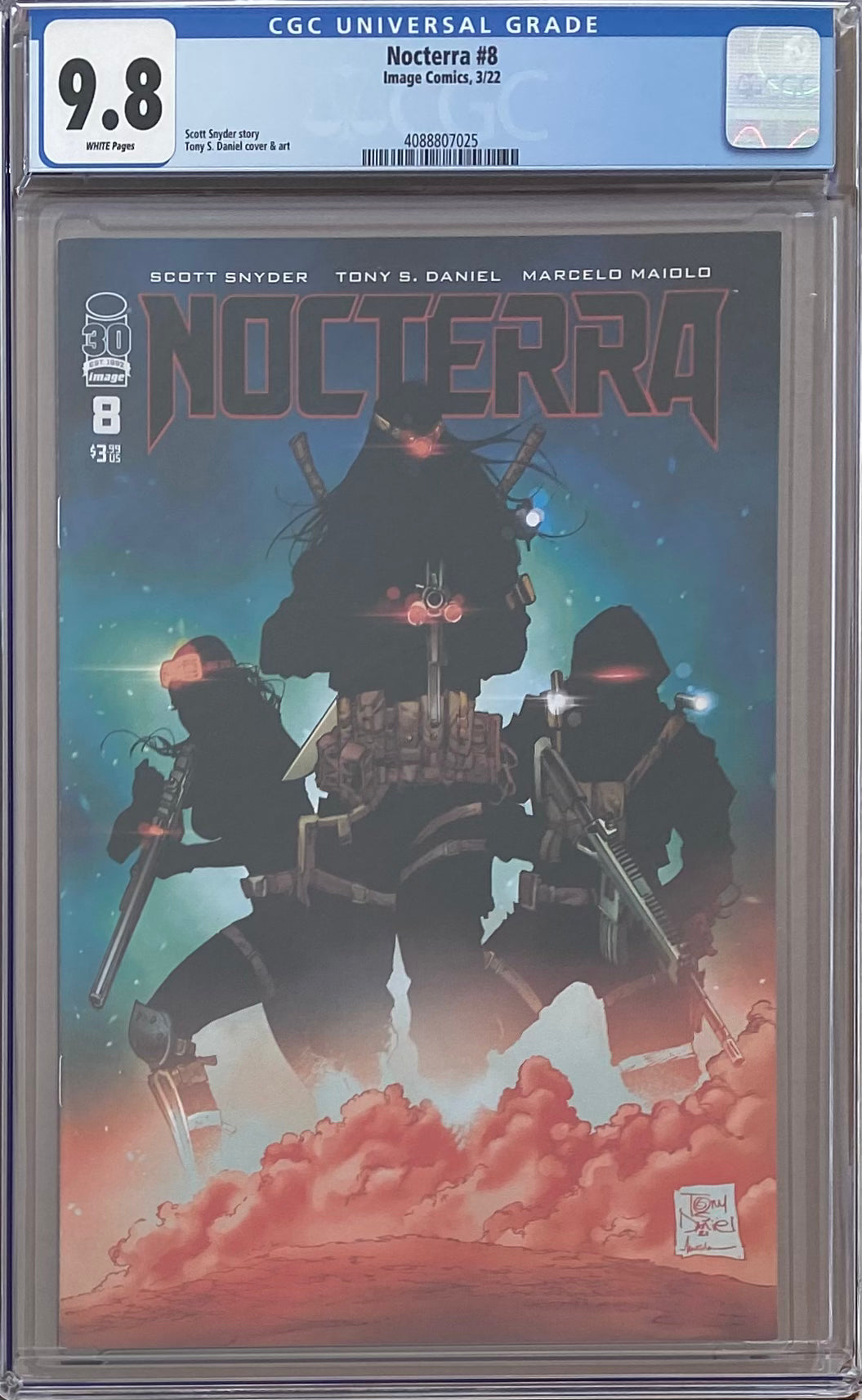 Nocterra #8 CGC 9.8