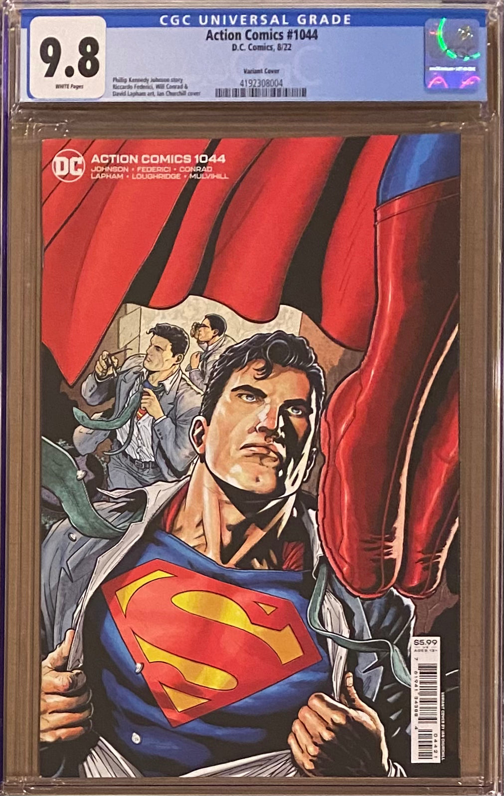 Action Comics #1044 Variant CGC 9.8