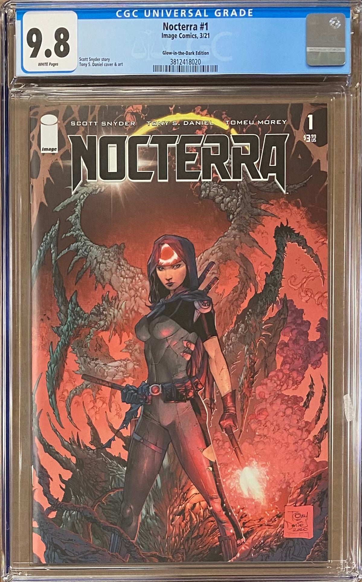 Nocterra #1 Glow in the Dark Variant CGC 9.8