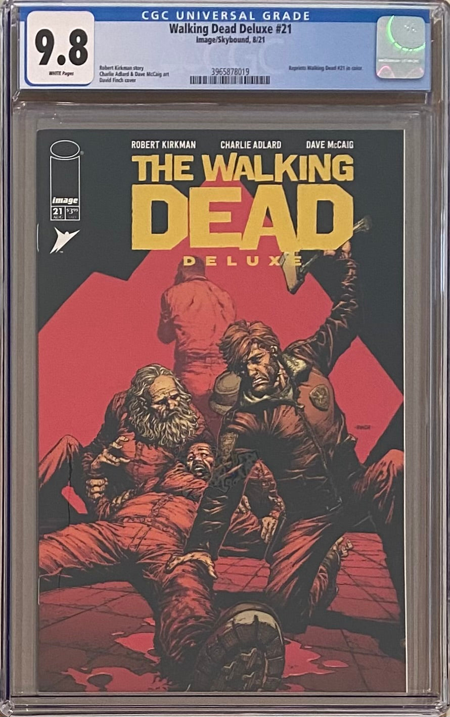 Walking Dead Deluxe #21 CGC 9.8