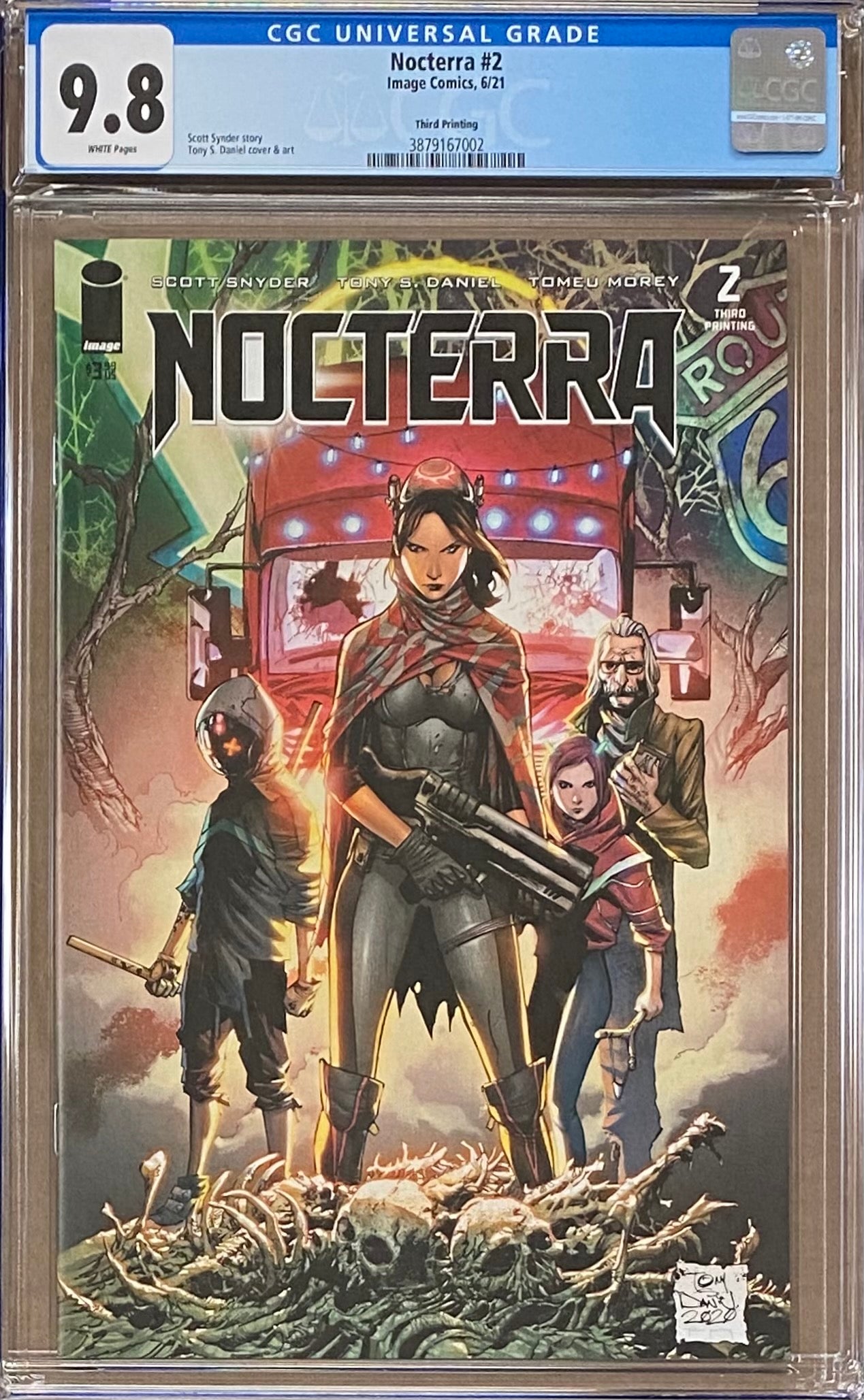 Nocterra #2 Third Printing CGC 9.8