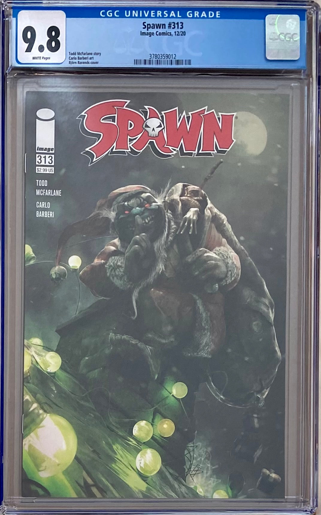 Spawn #313 CGC 9.8