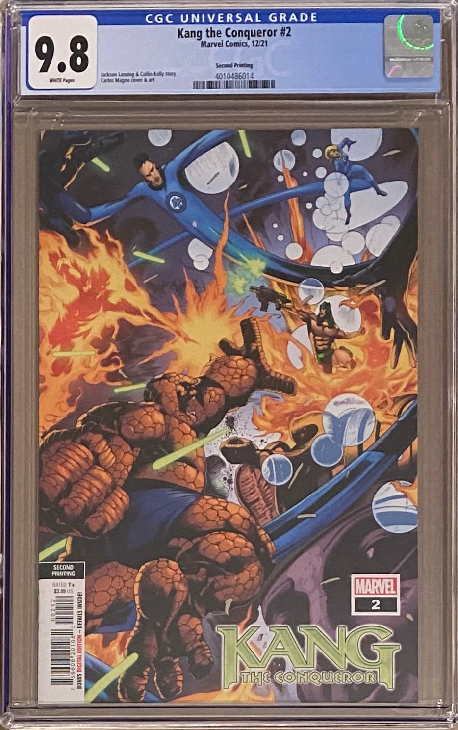 Kang the Conqueror #2 Second Printing CGC 9.8