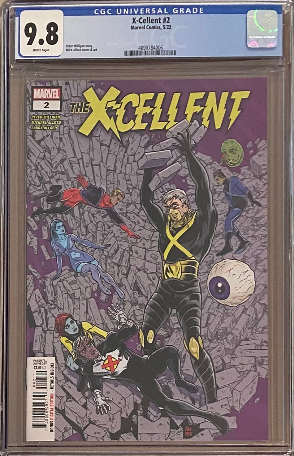 X-Cellent #2 CGC 9.8