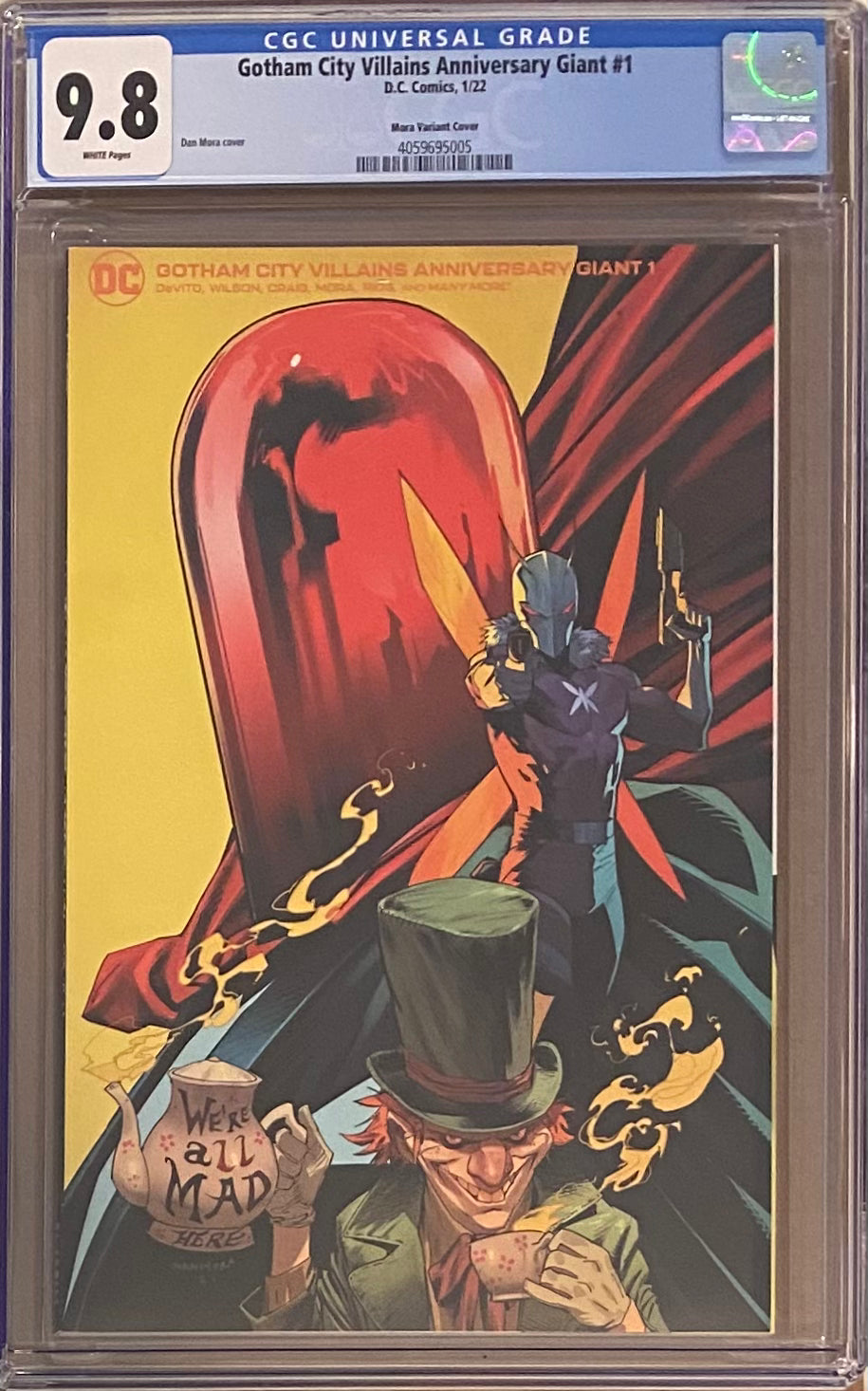 Gotham City Villains #1 Mora Variant CGC 9.8