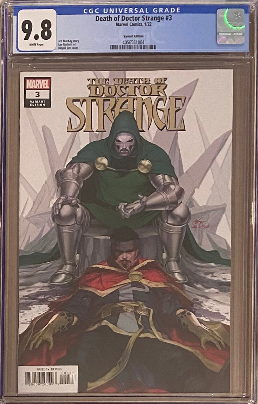 The Death of Doctor Strange #3 InHyuk Lee Variant CGC 9.8