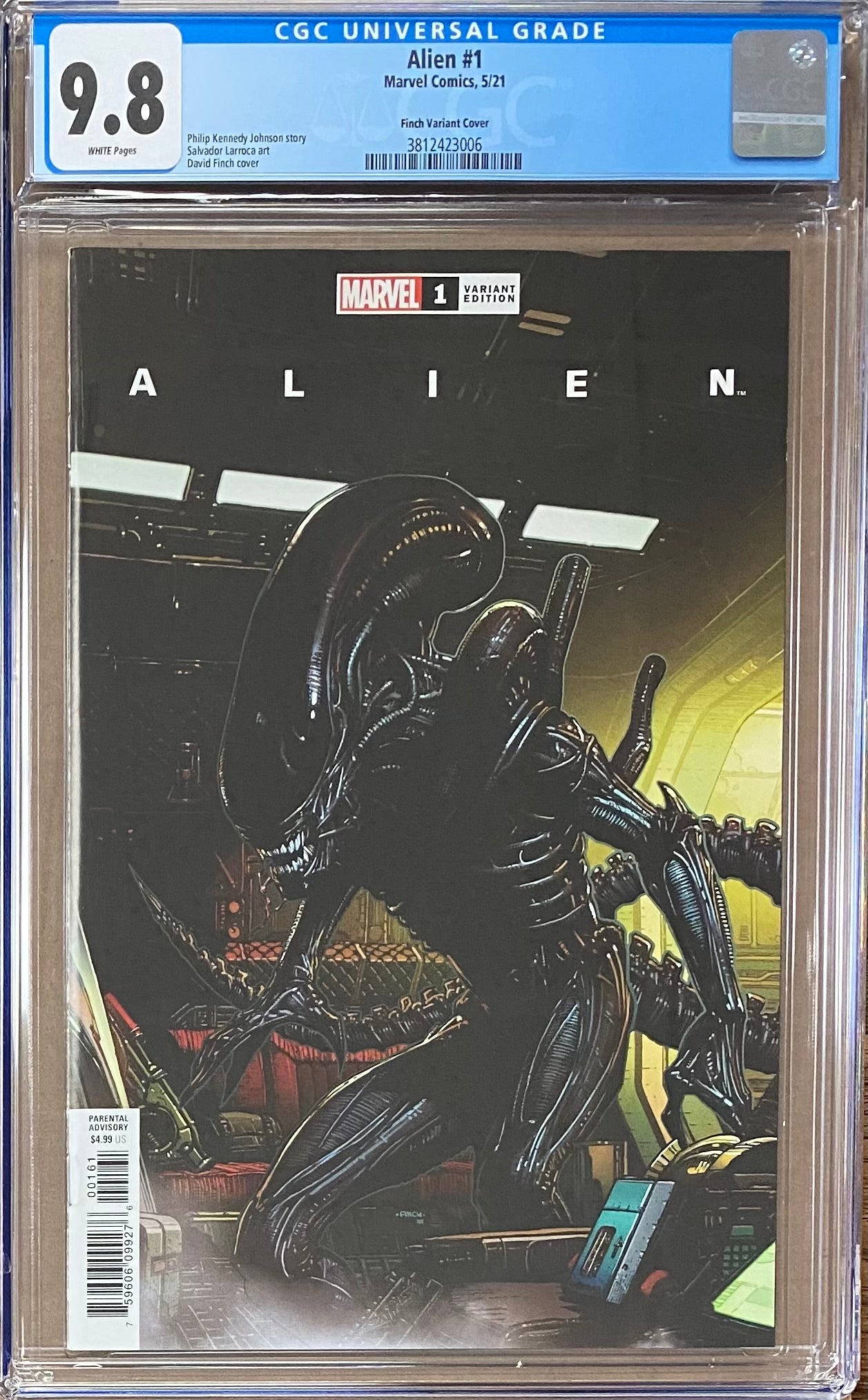 Alien #1 Finch "Launch" Variant CGC 9.8