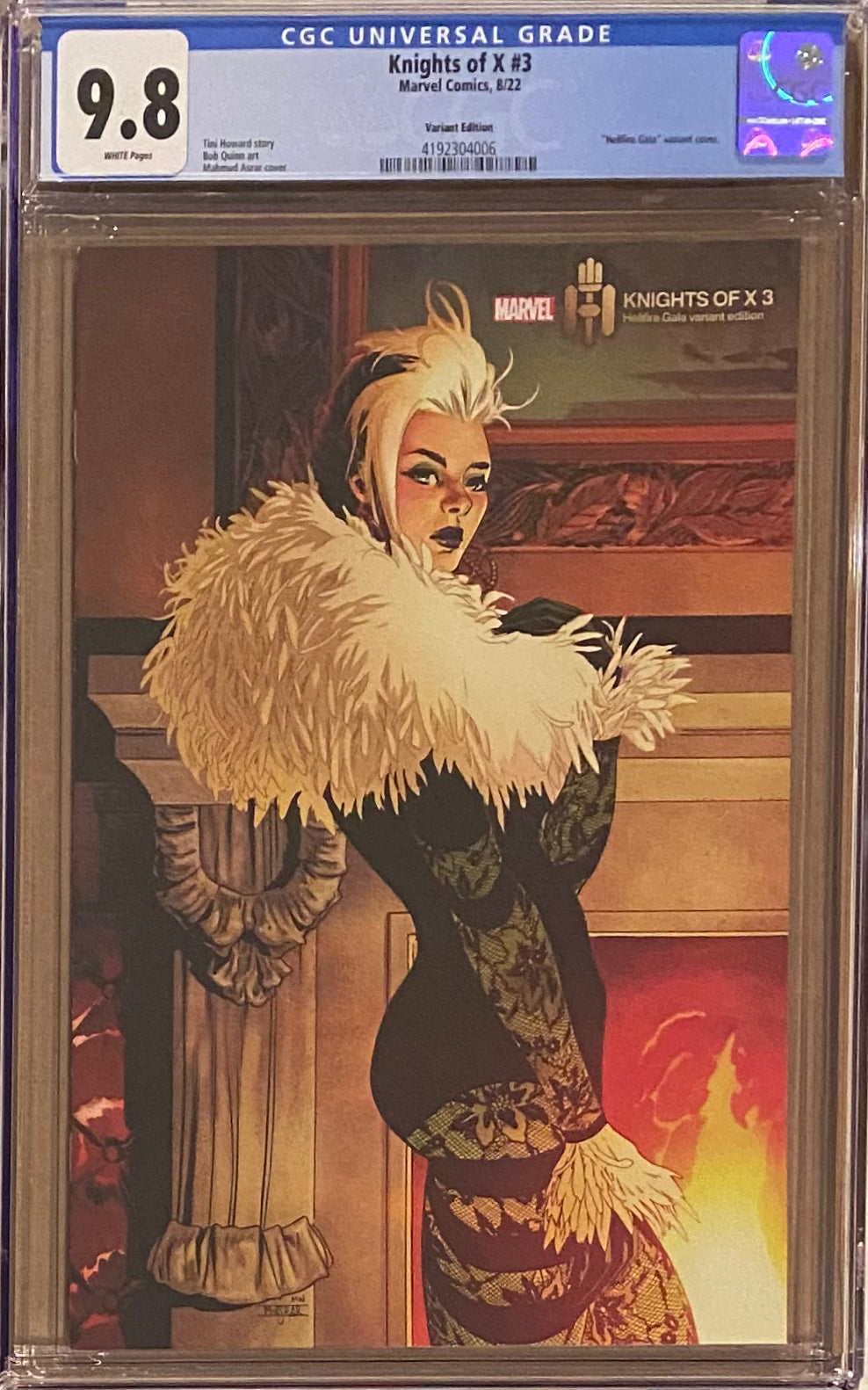 Knights of X #3 Asrar Hellfire Gala Variant CGC 9.8