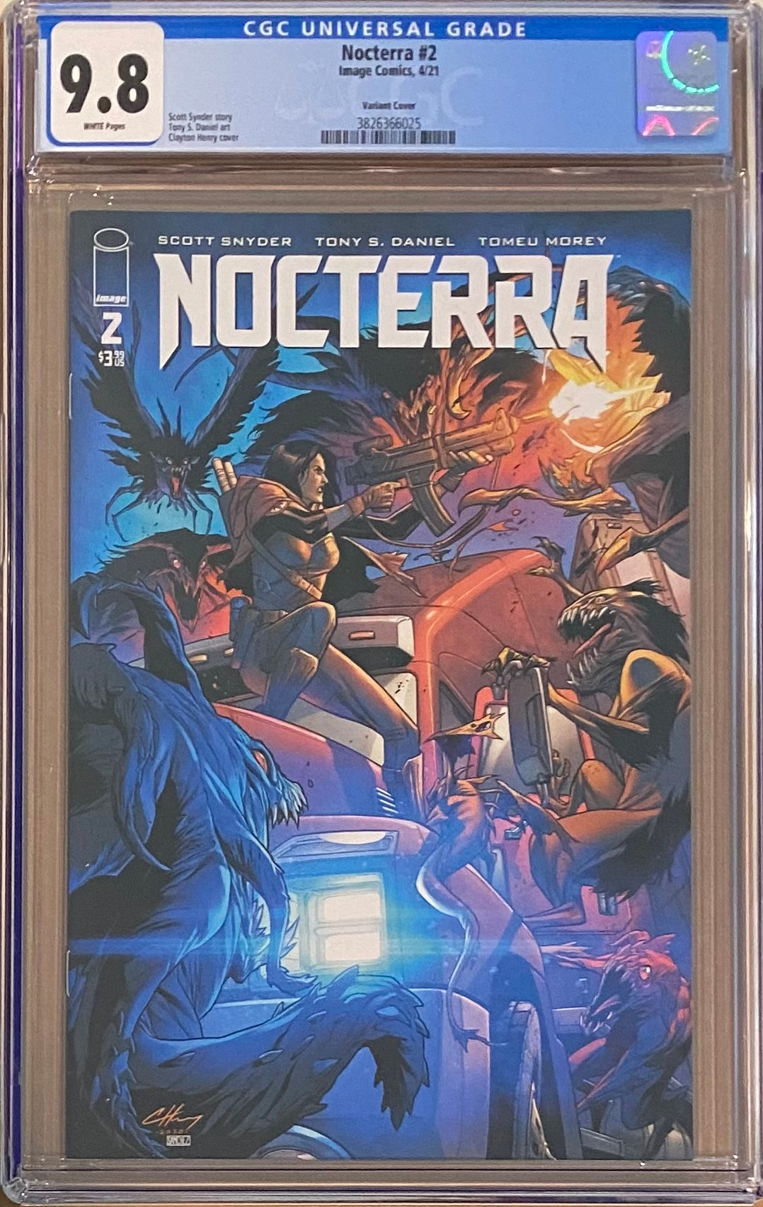 Nocterra #2 Variant CGC 9.8