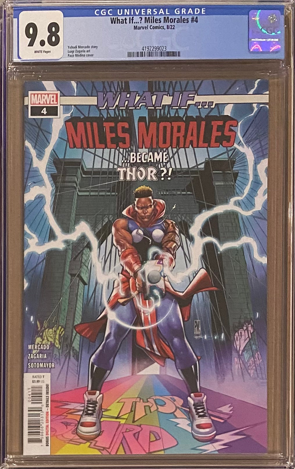What If... Miles Morales #4 CGC 9.8