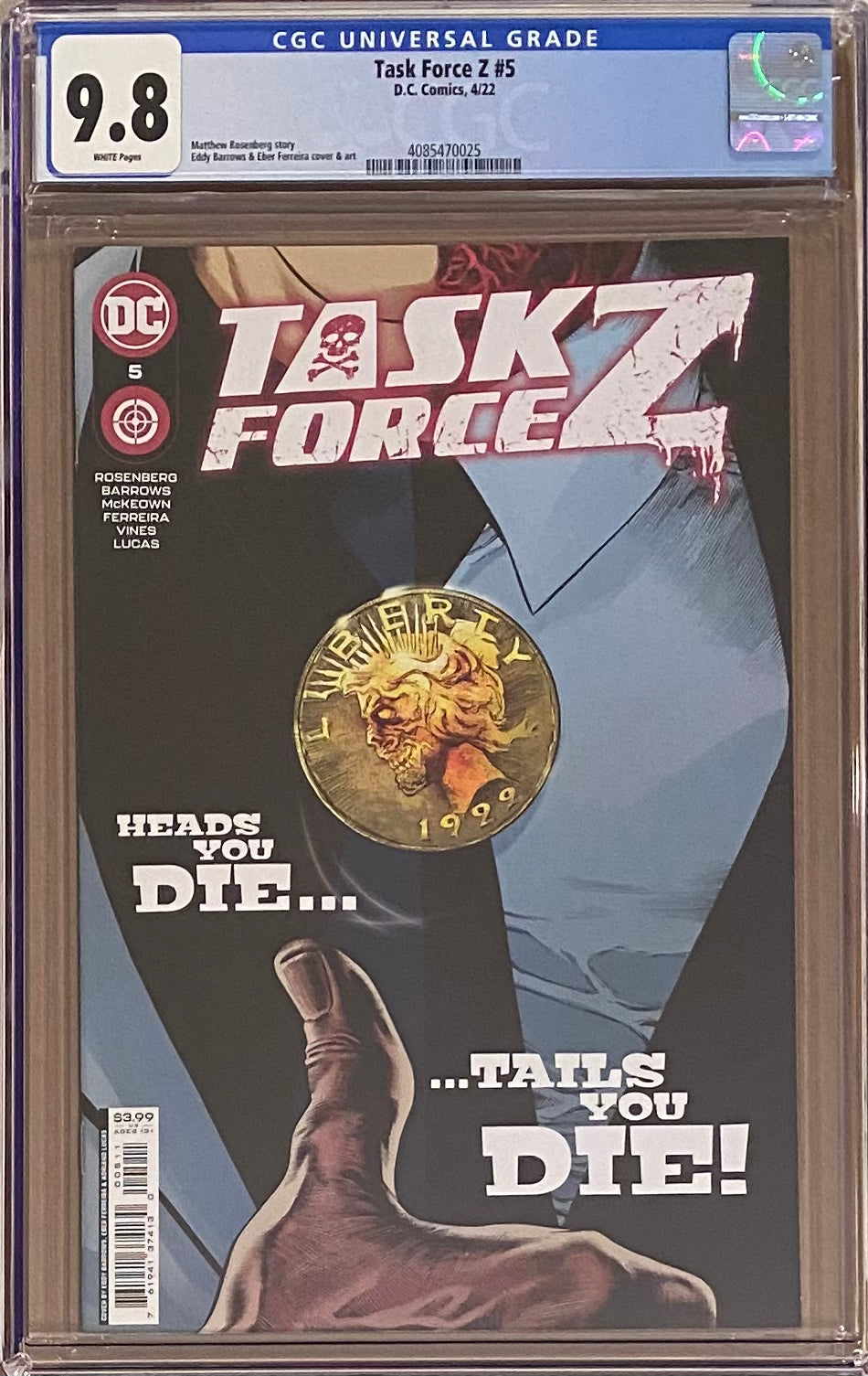 Task Force Z #5 CGC 9.8