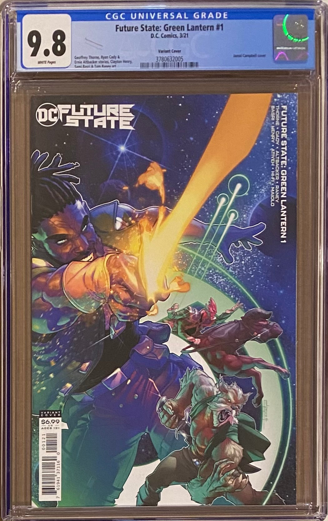 Future State: Green Lantern #1 Variant CGC 9.8