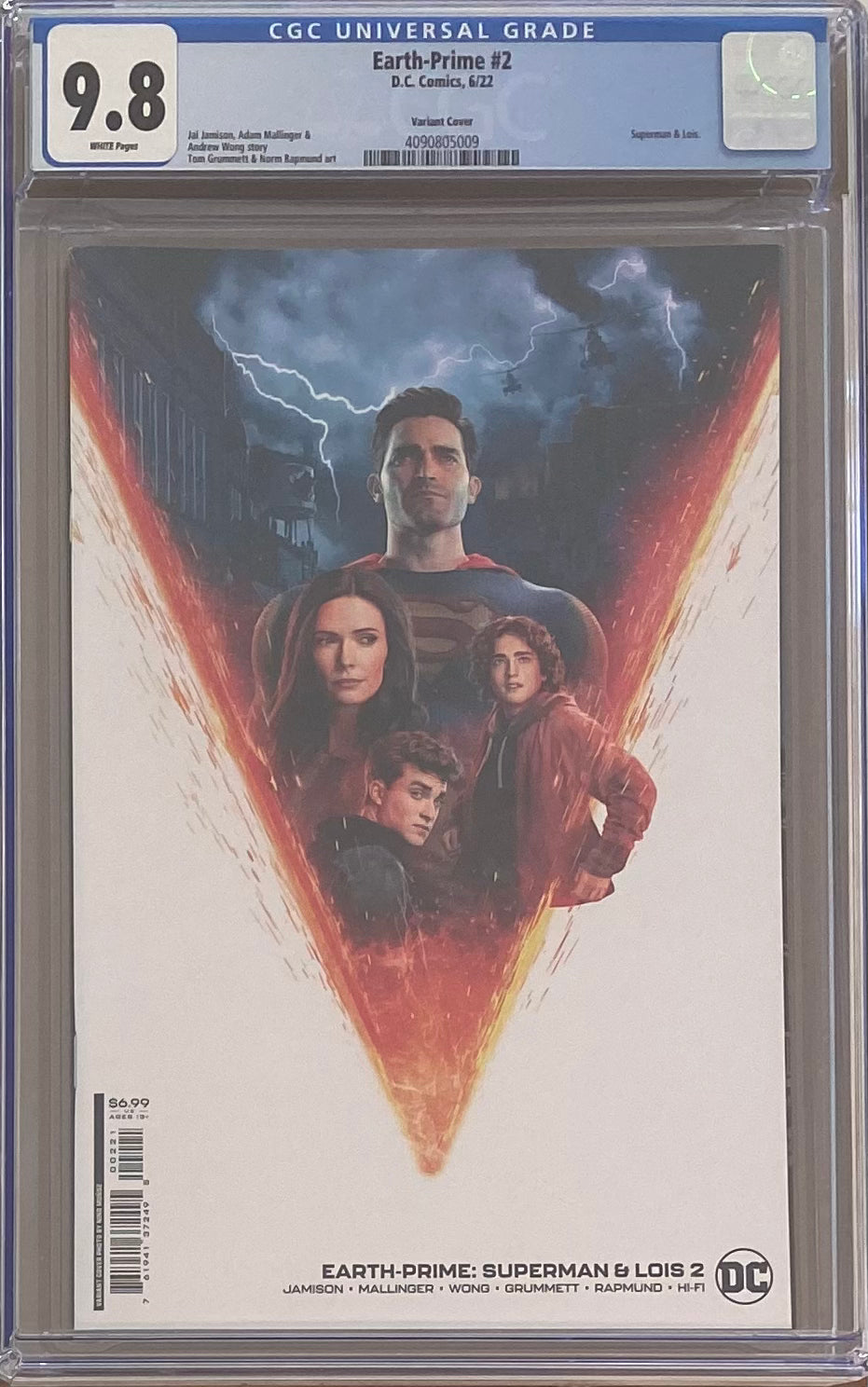 Earth-Prime #2 Variant CGC 9.8