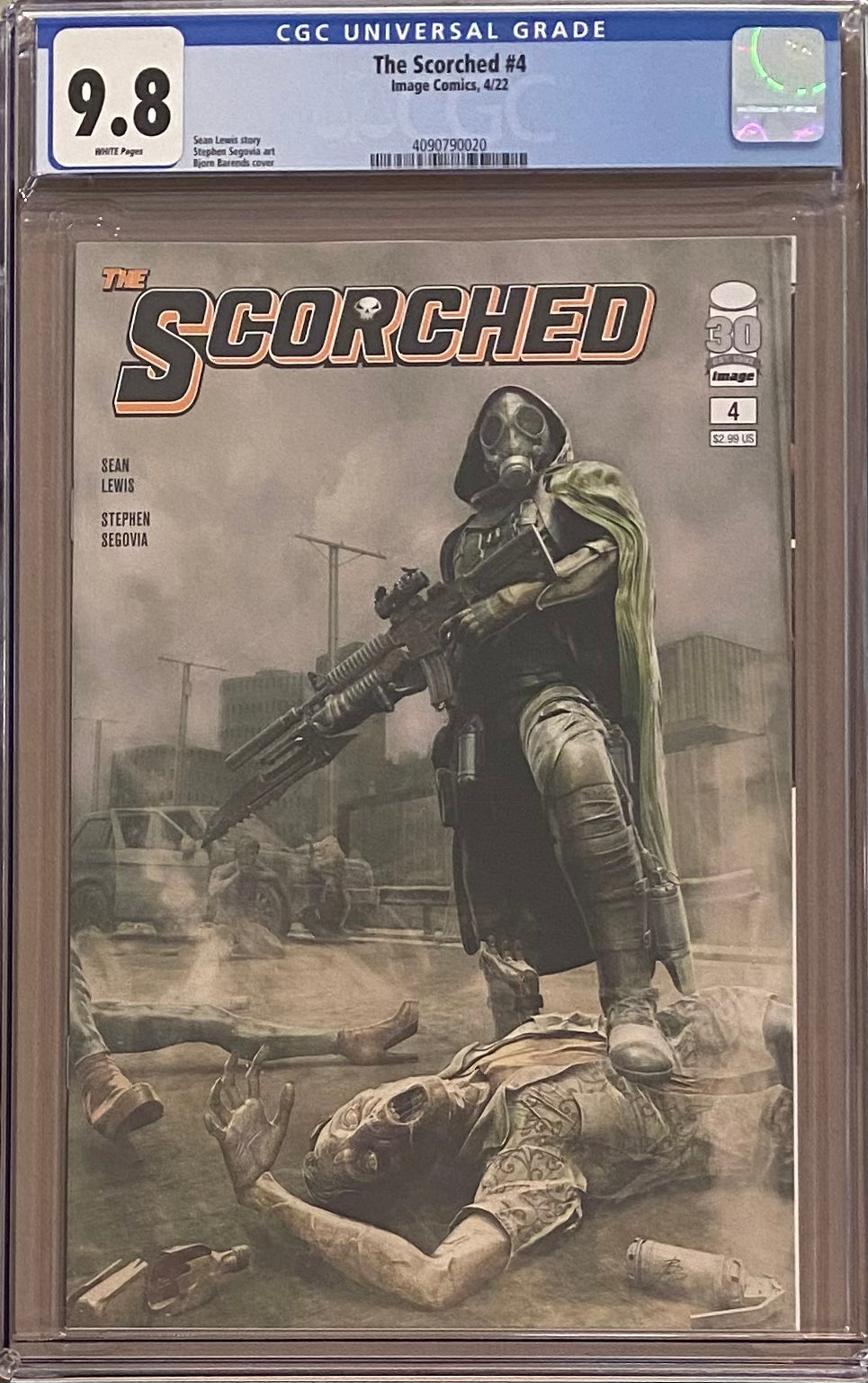 The Scorched #4 CGC 9.8