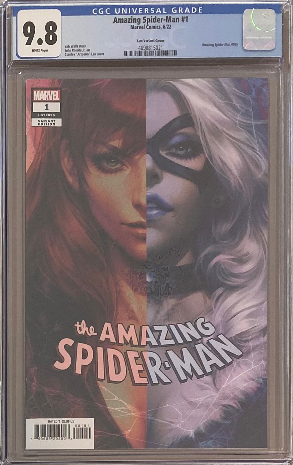 Amazing Spider-Man #1 Artgerm Variant CGC 9.8