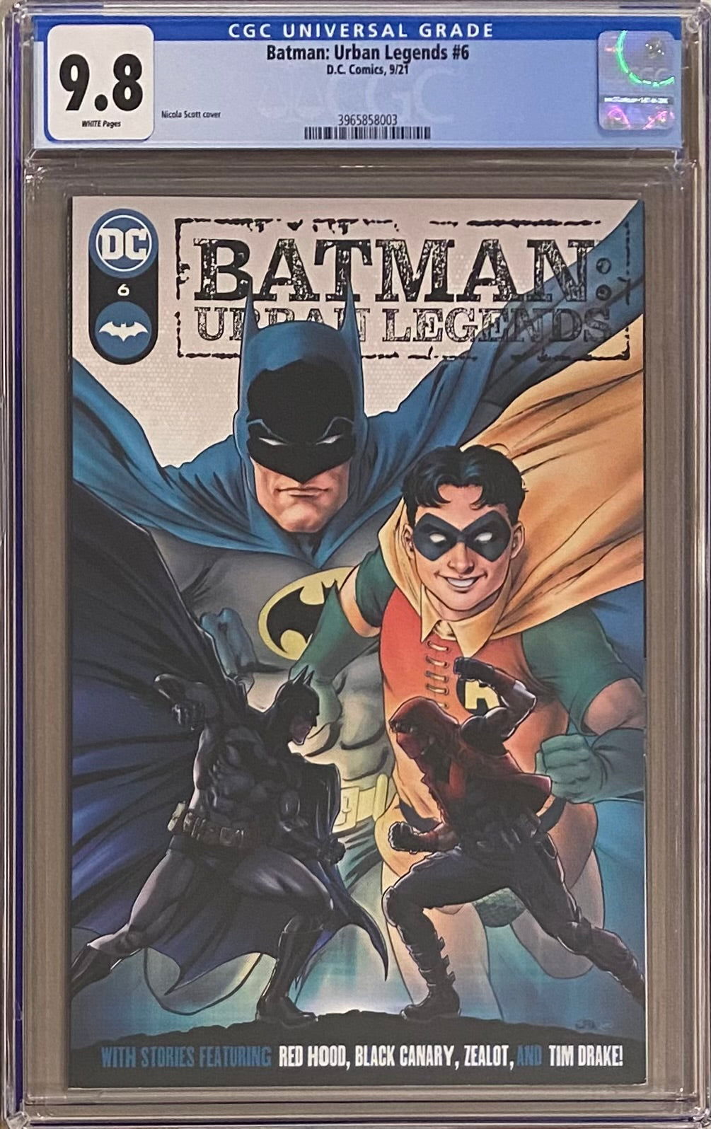 Batman: Urban Legends #6 CGC 9.8