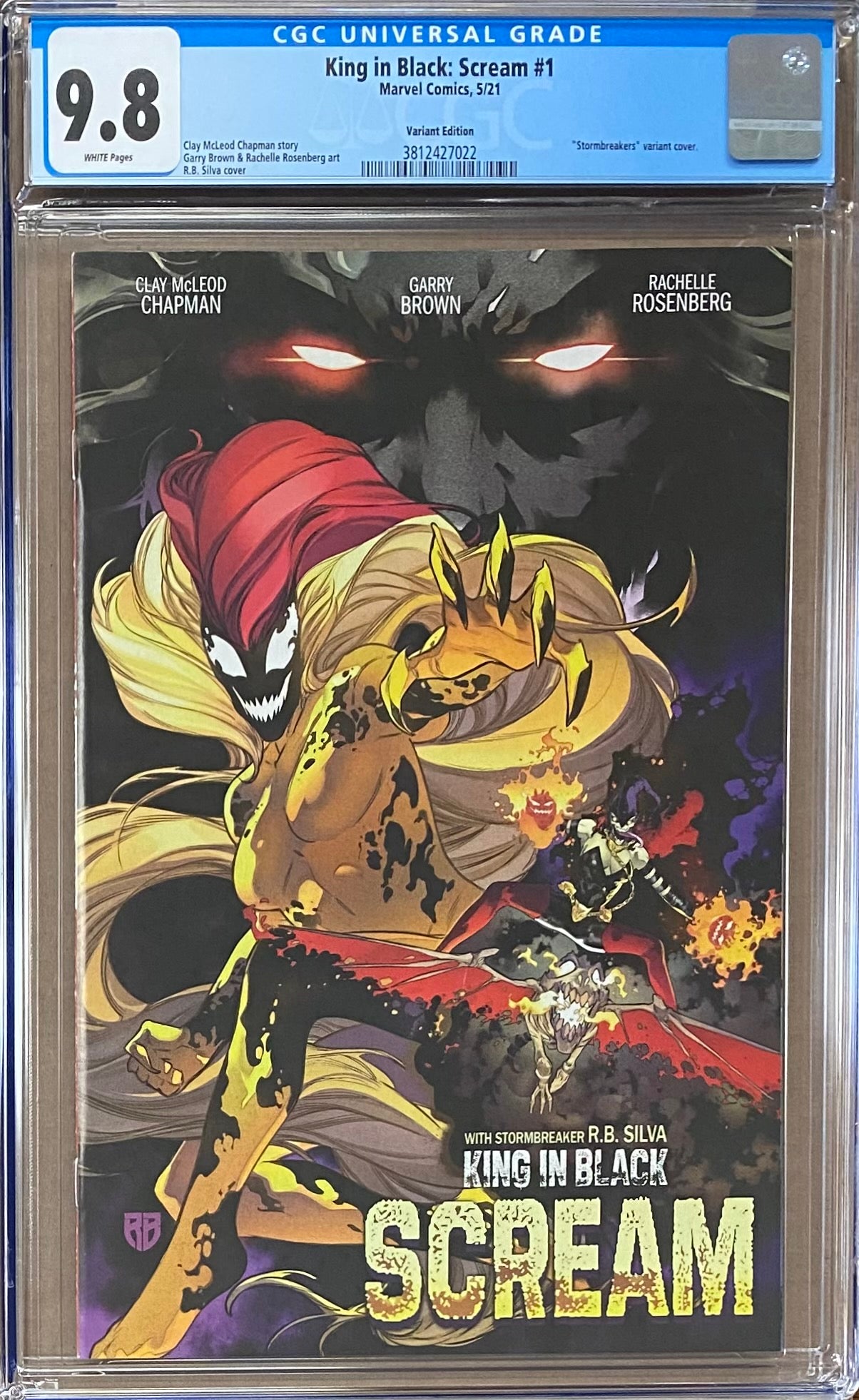 King in Black: Scream #1 Silva "Stormbreakers" Variant CGC 9.8