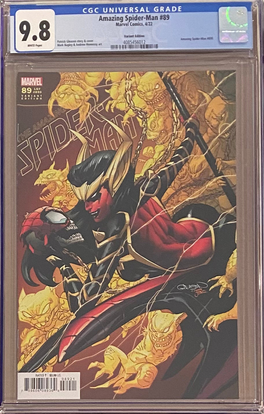 Amazing Spider-Man #89 Gleason Variant CGC 9.8