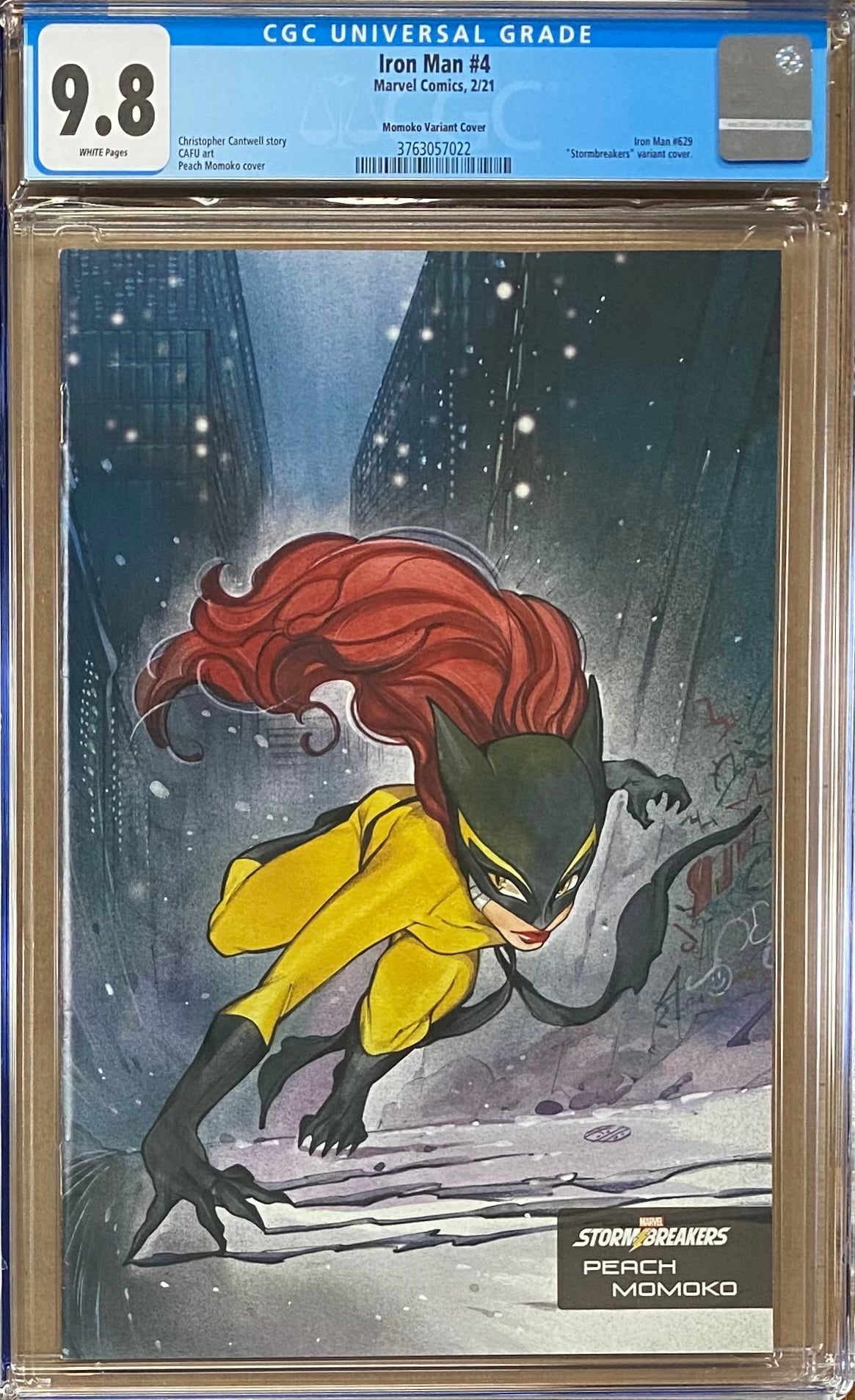 Iron Man #4 Momoko "Stormbreakers" Retailer Incentive Variant CGC 9.8
