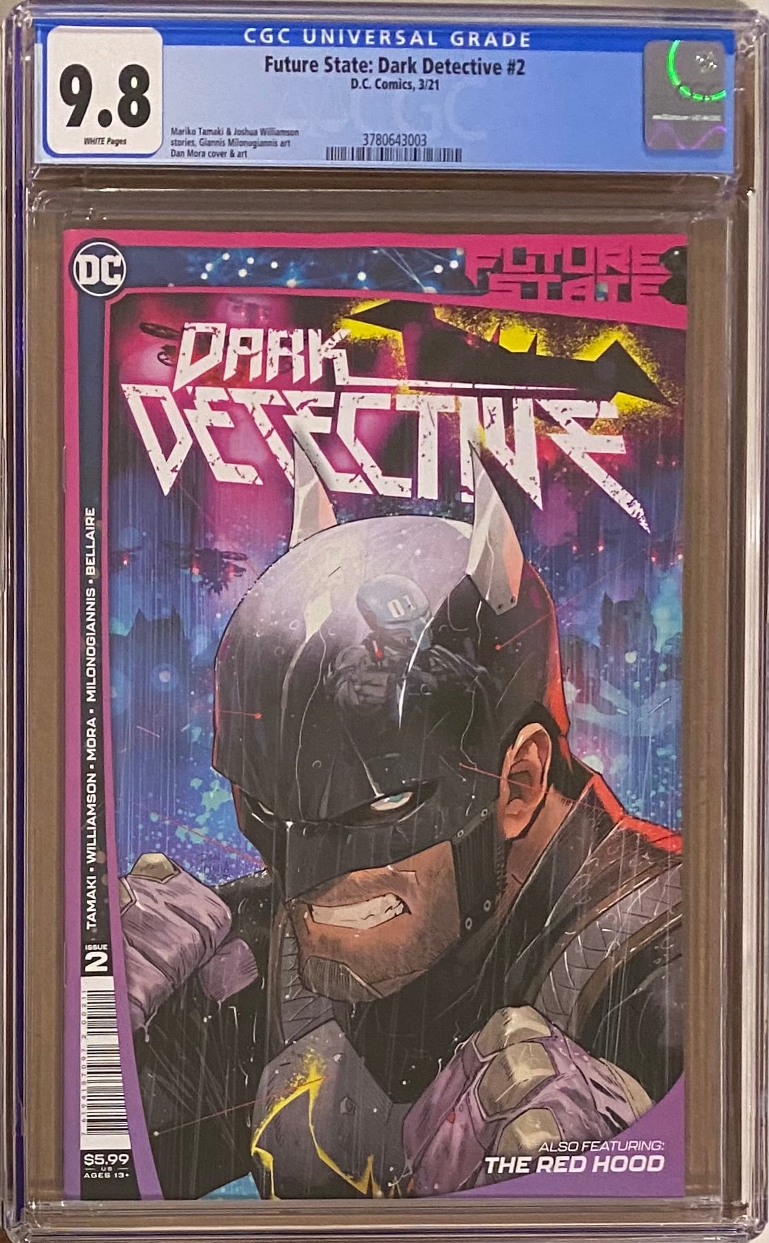 Future State: Dark Detective #2 CGC 9.8