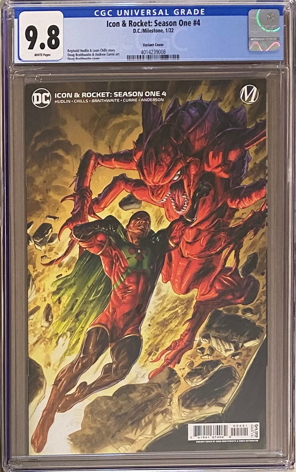 Icon & Rocket: Season One #4 Variant CGC 9.8