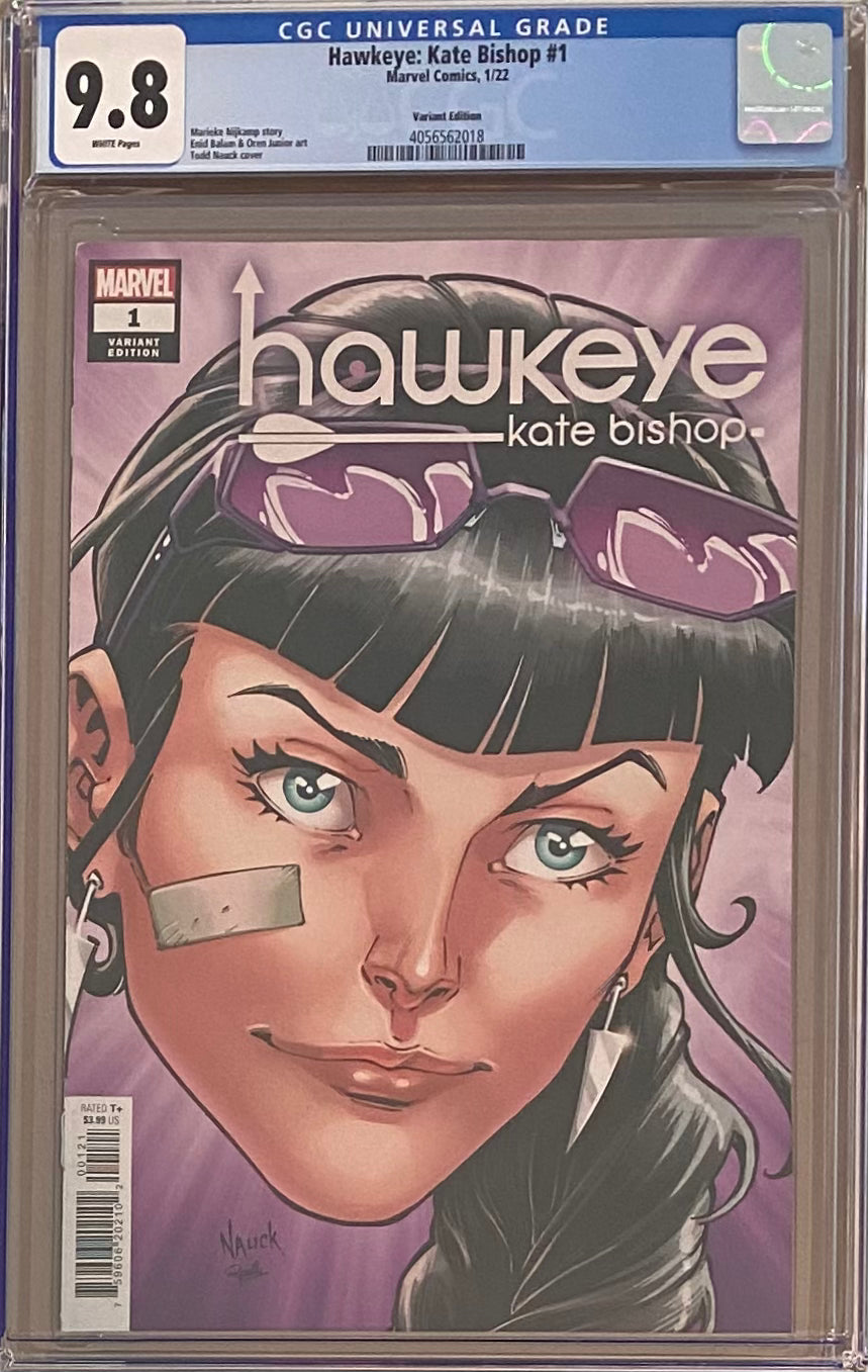 Hawkeye: Kate Bishop #1 Nauck Variant CGC 9.8