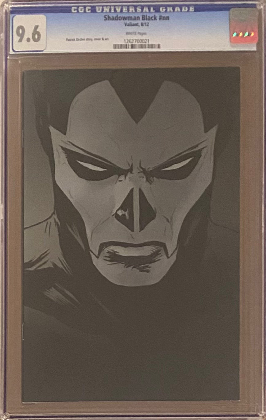 Shadowman Black #nn CGC 9.6