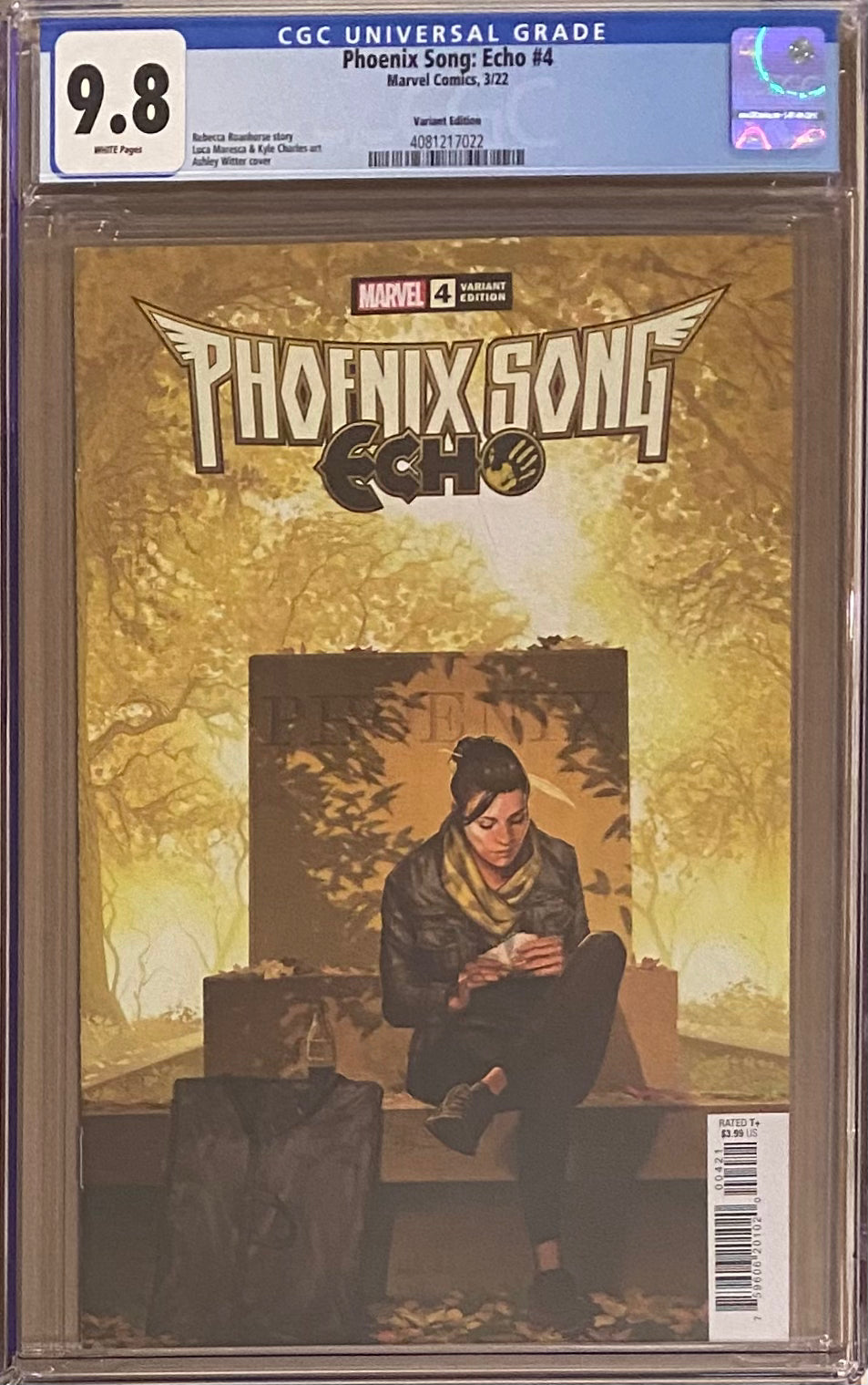 Phoenix Song: Echo #4 Variant CGC 9.8