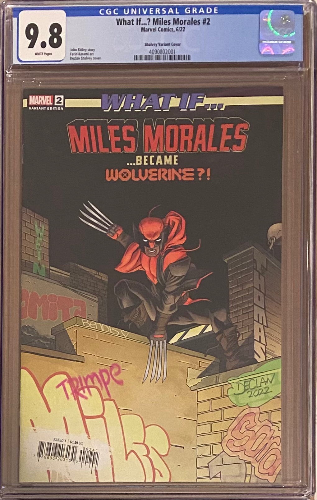 What If... Miles Morales #2 Shalvey Variant CGC 9.8