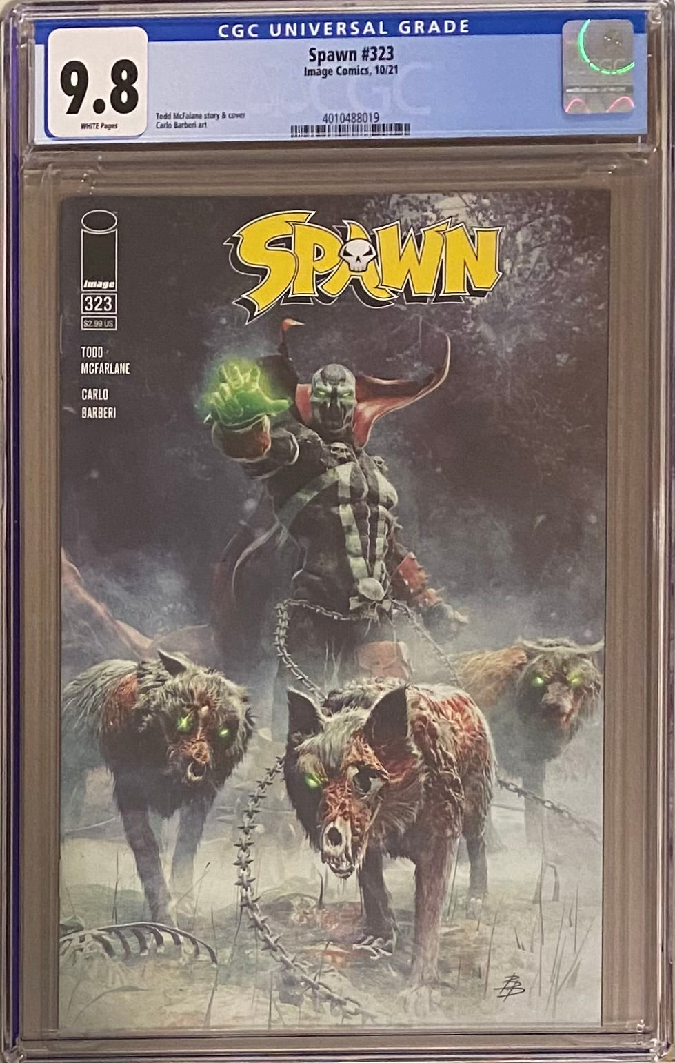 Spawn #323 CGC 9.8