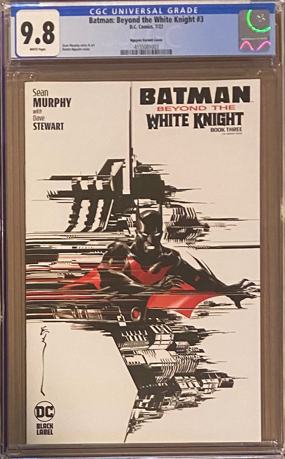 Batman: Beyond the White Knight #3 Nguyen 1:25 Retailer Incentive Variant CGC 9.8