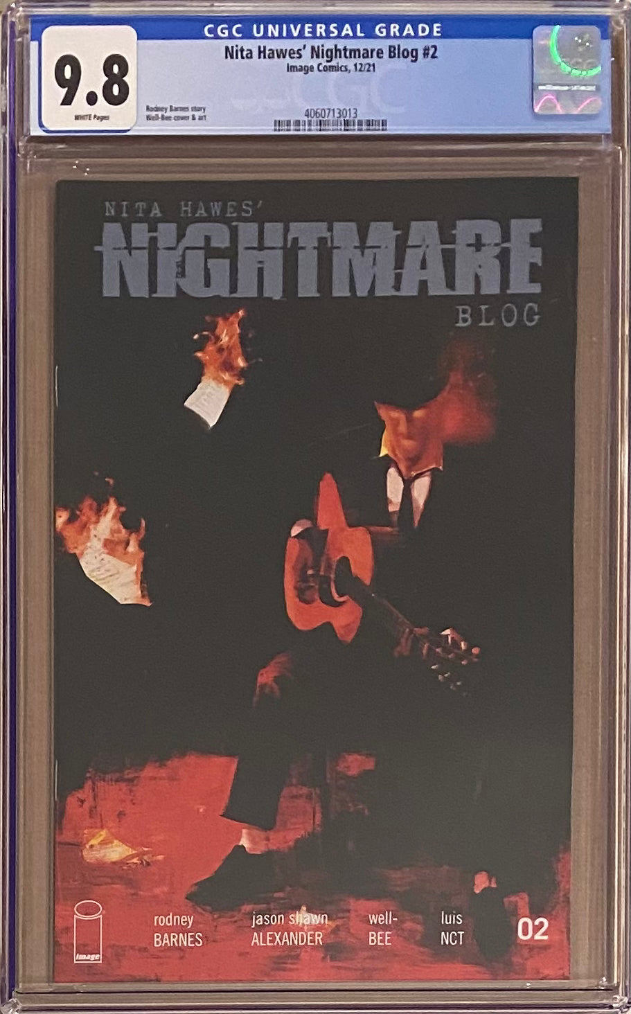 Nita Hawes' Nightmare Blog #2 CGC 9.8