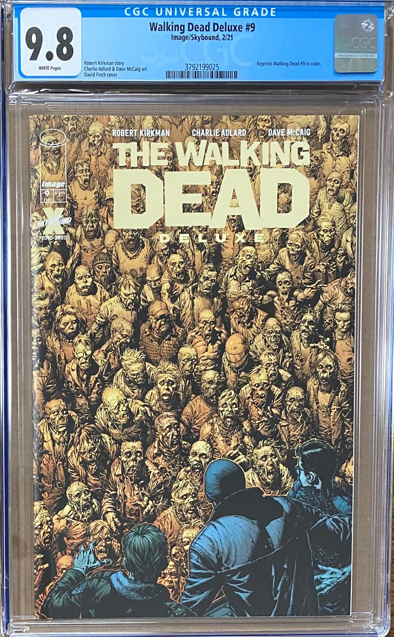 Walking Dead Deluxe #9 CGC 9.8