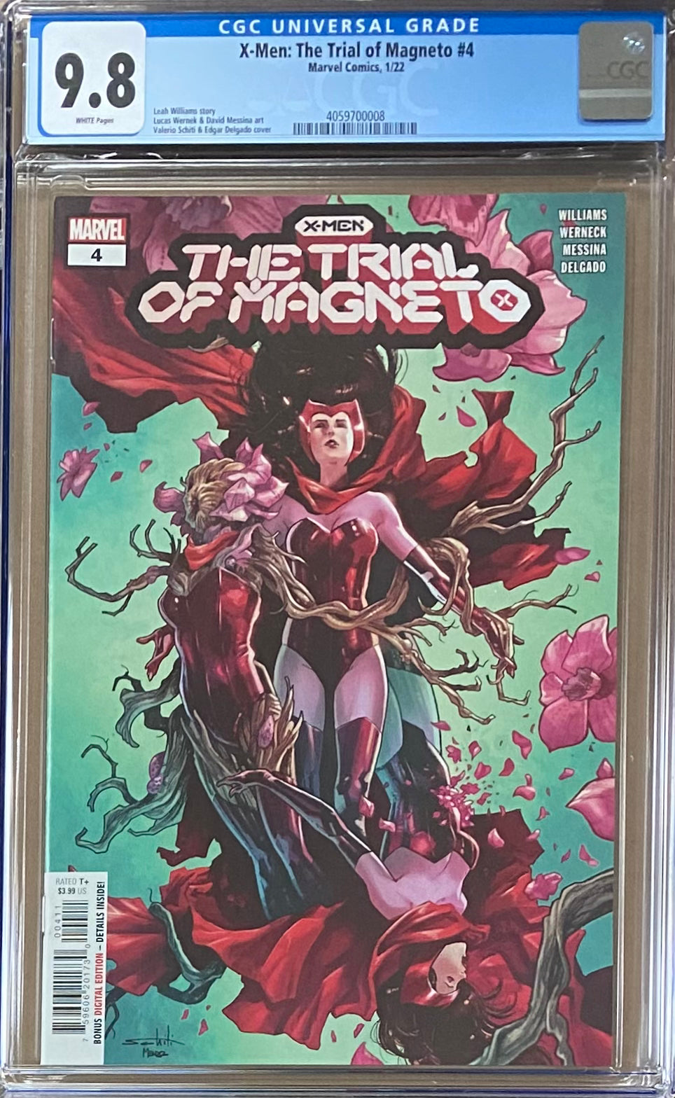 X-Men: Trial of Magneto #4 CGC 9.8