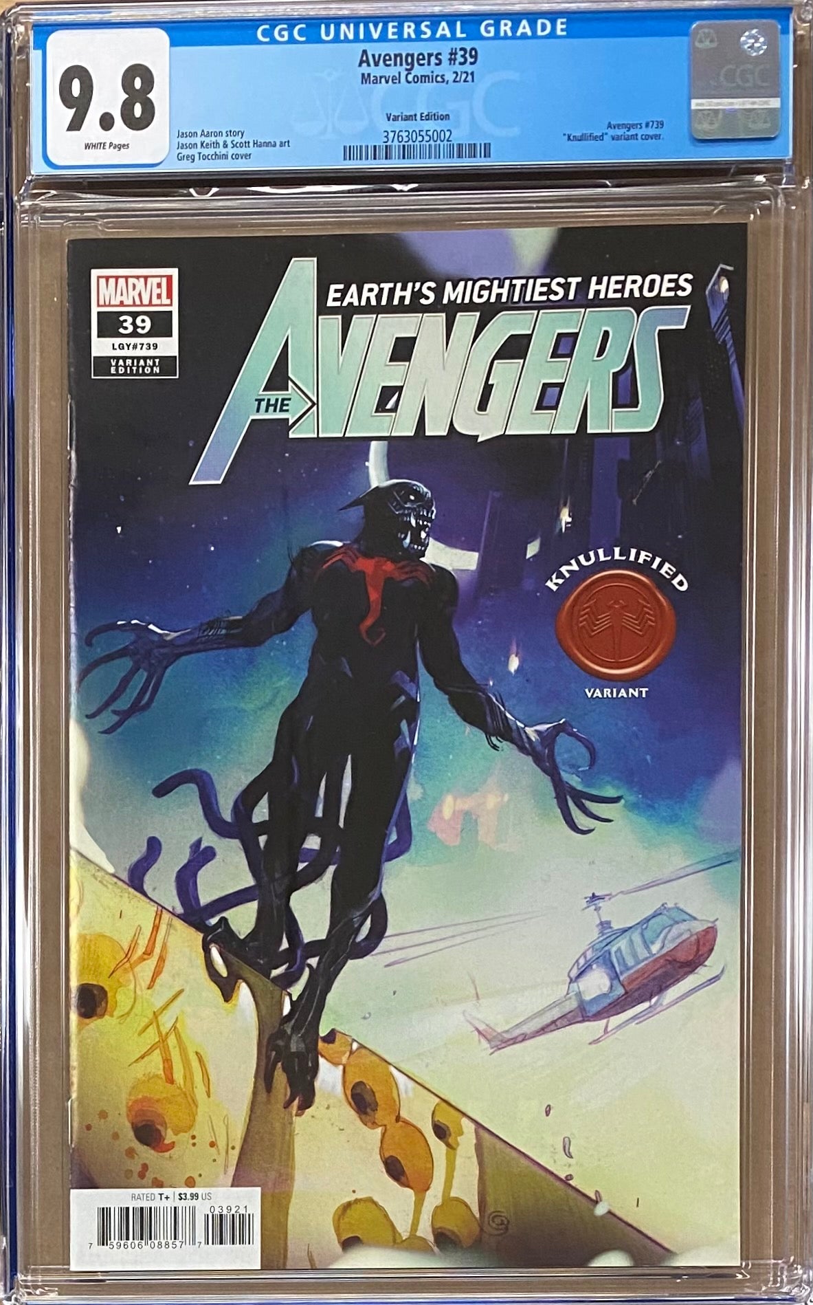 Avengers #39 "Knullified" Variant CGC 9.8
