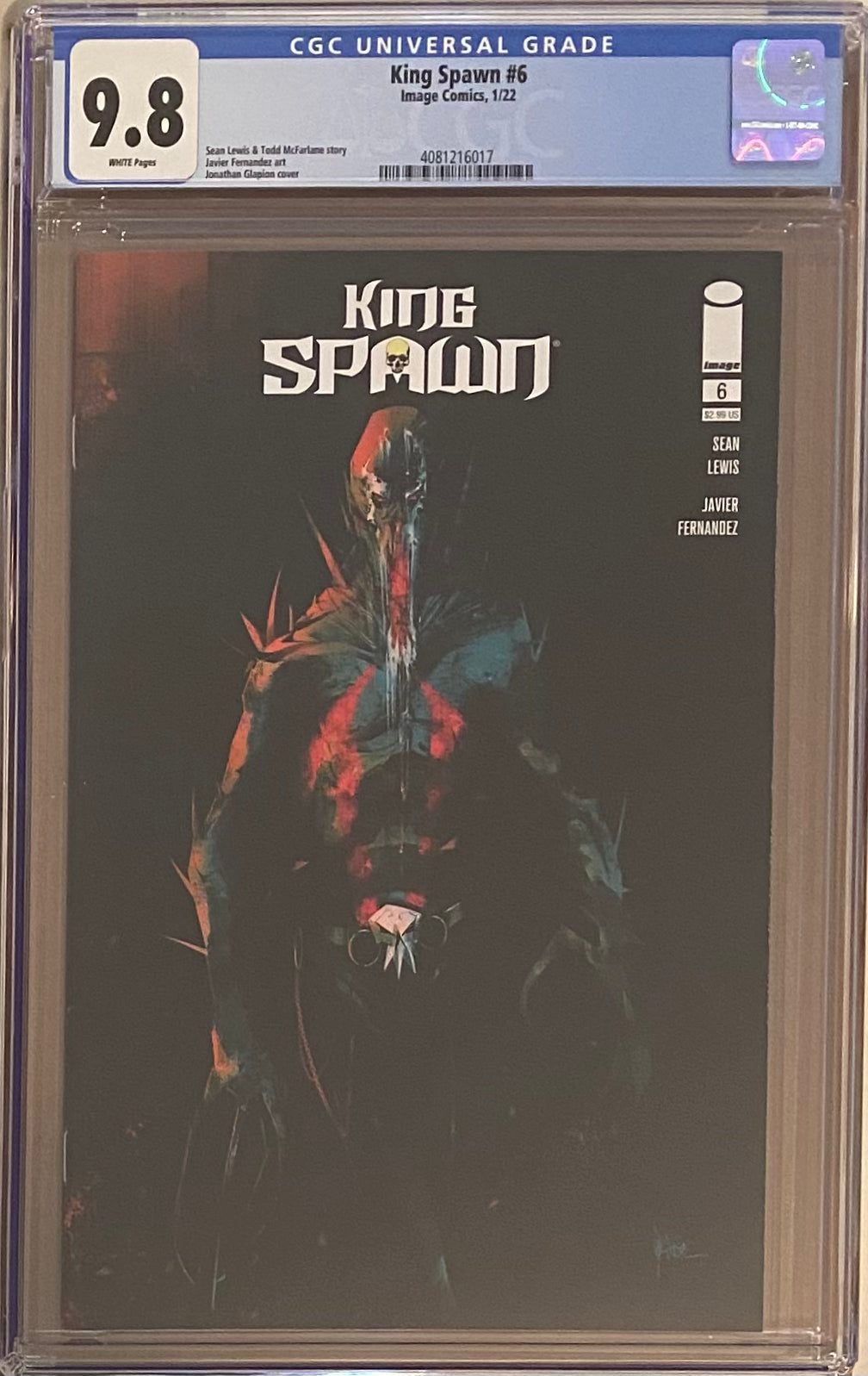 King Spawn #6 CGC 9.8