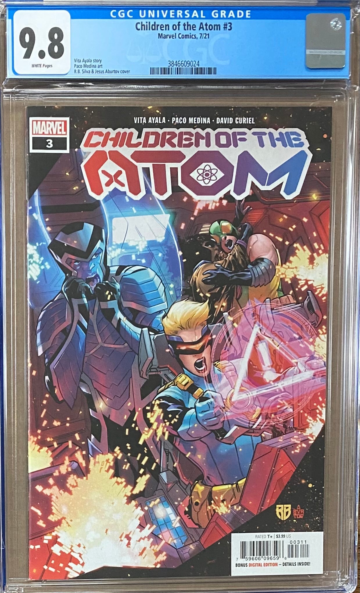 Children of the Atom #3 CGC 9.8