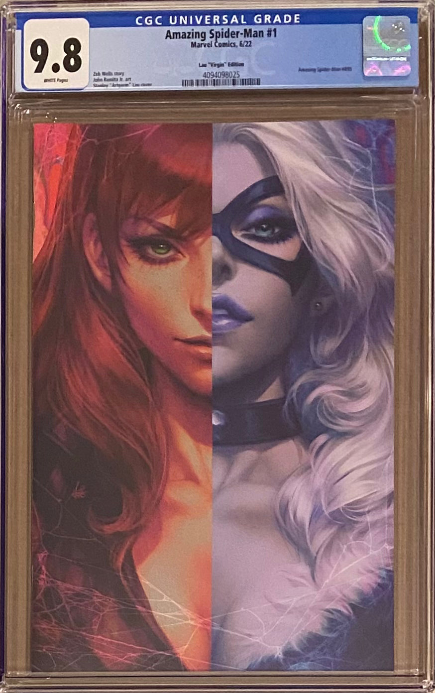 Amazing Spider-Man #1 Artgerm 1:200 Virgin Retailer Incentive Variant CGC 9.8