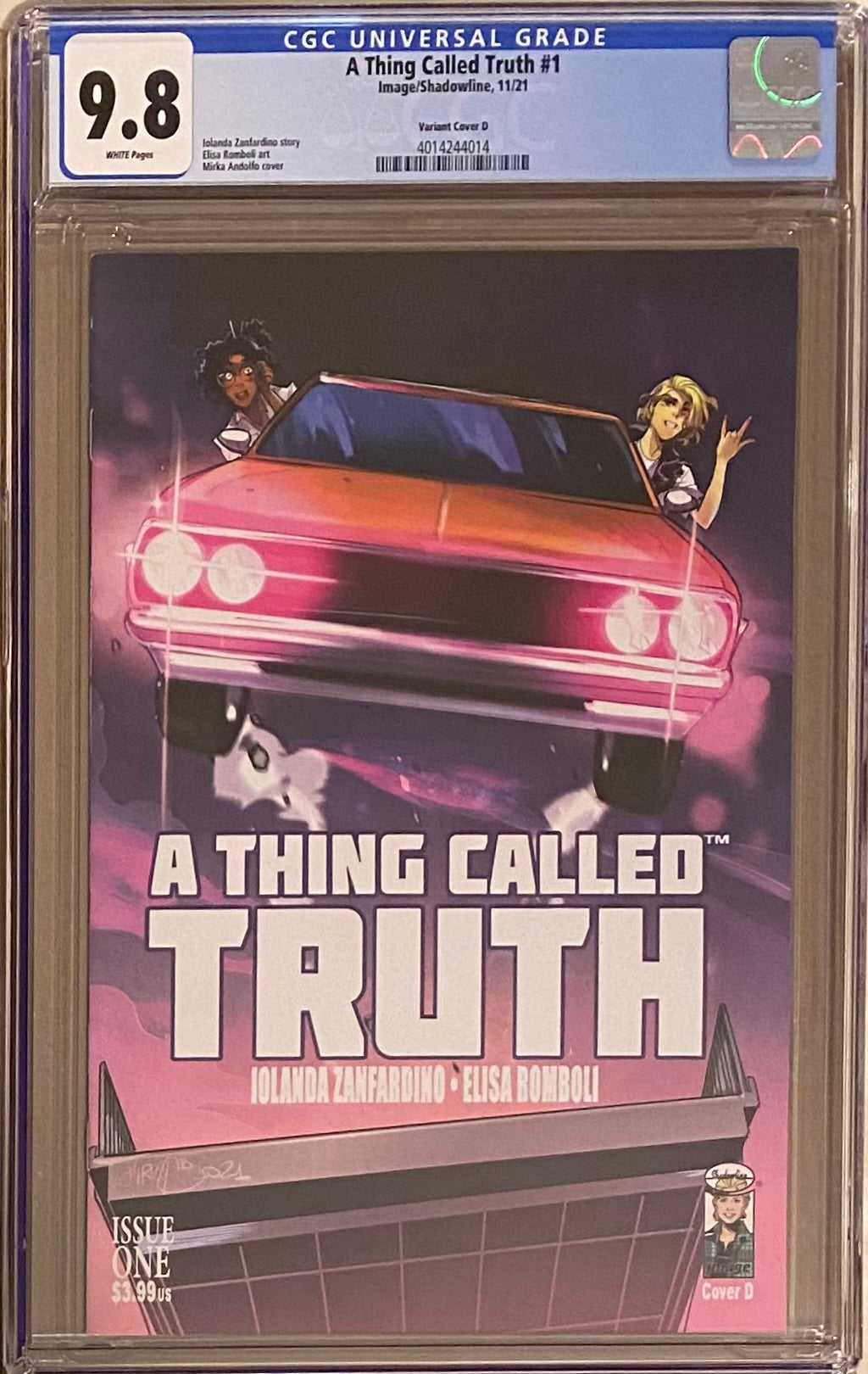 A Thing Called Truth #1 Andolfo 1:10 Retailer Incentive CGC 9.8